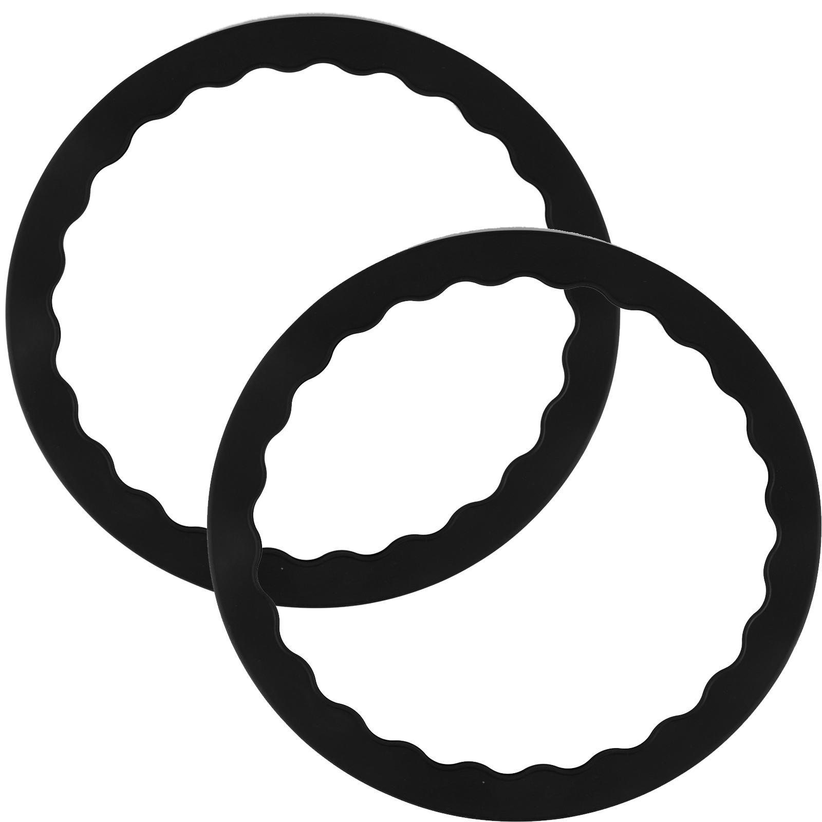 Office Furniture Used - 2pcs Chair Leg Caps Rubber Floor