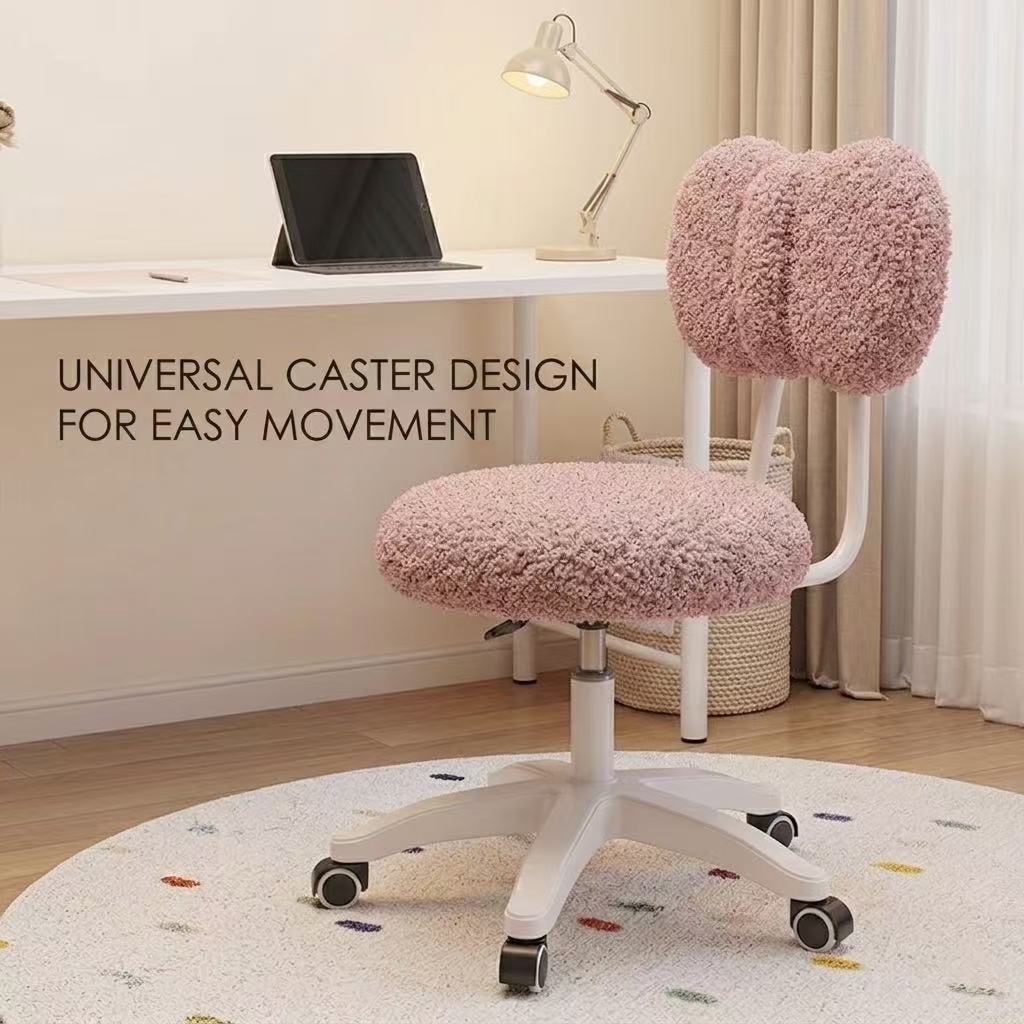 Cute Boucle Swivel Office Chai - огляд і ціна Office Furniture Home