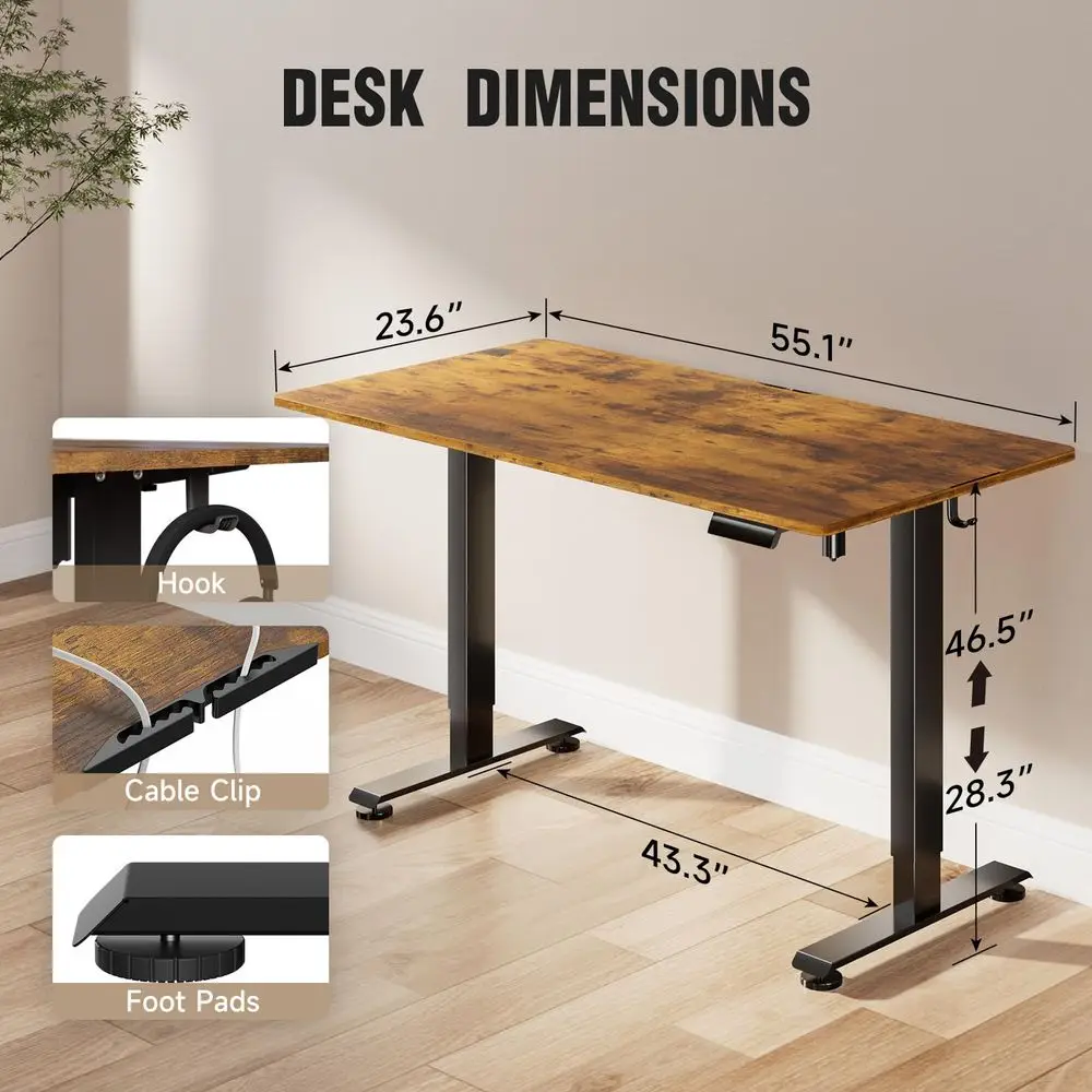 55 inches, adjustable height s - огляд і ціна Office Furniture Home