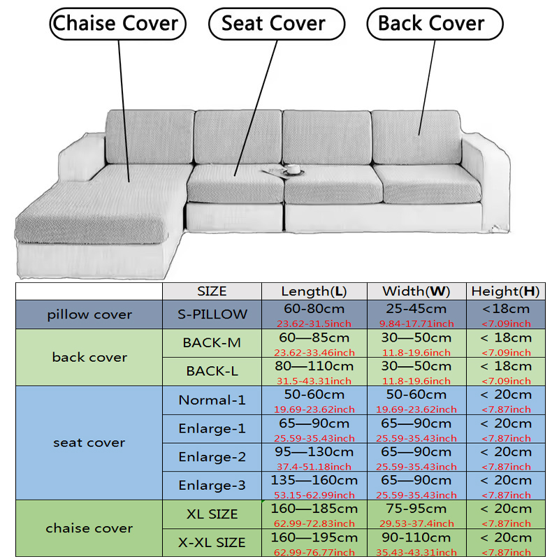 thick plush Sofa Cover Elastic - огляд і ціна Office Furniture Removal