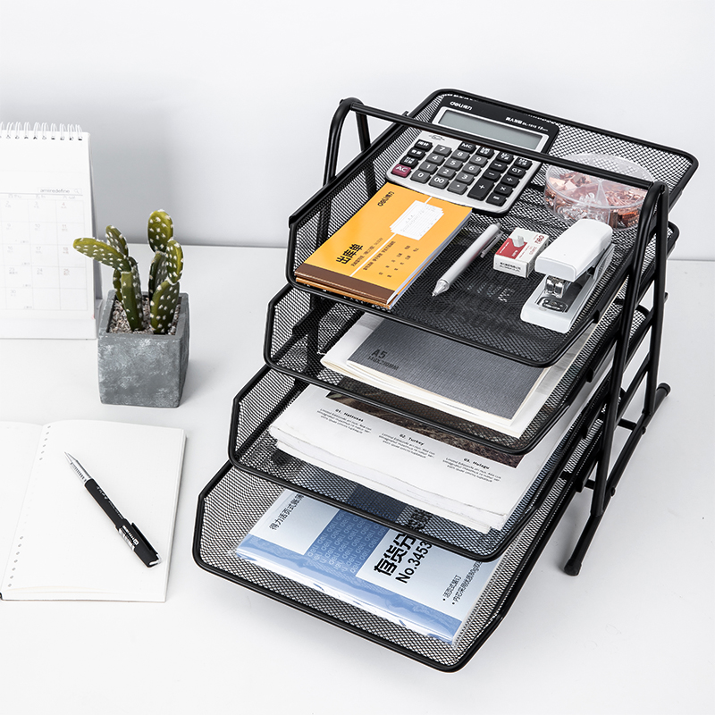 Desktop Iron Mesh File Organiz - огляд і ціна Paper Basket Mesh