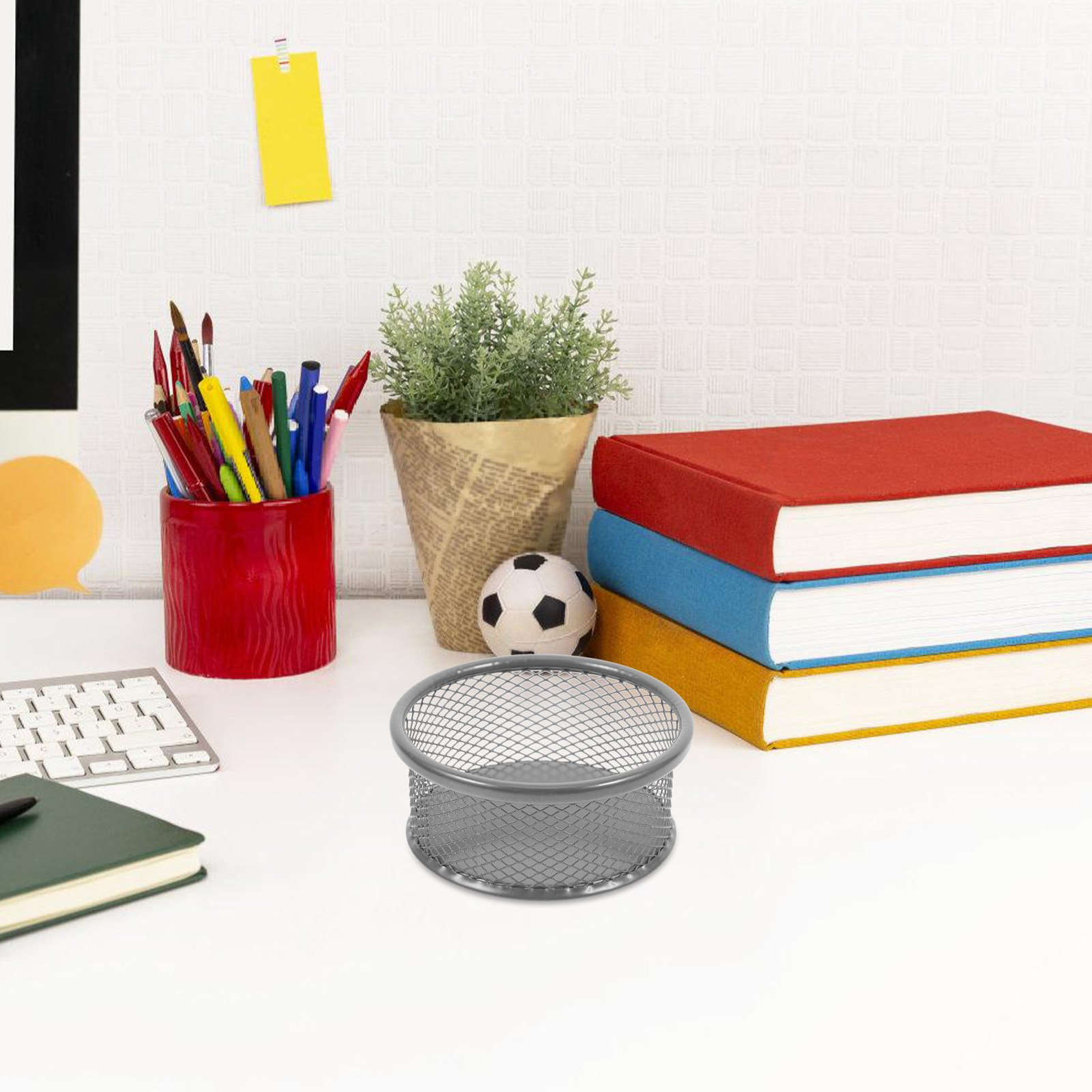4Pcs Metal Paper Clip Holder D - огляд і ціна Paper Basket Mesh