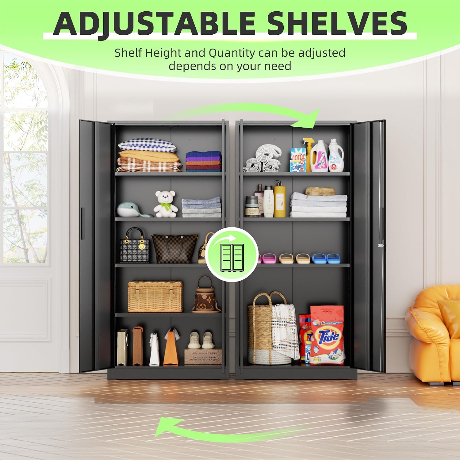 Tall Metal Storage Cabinet Org - огляд і ціна Office Furniture Home