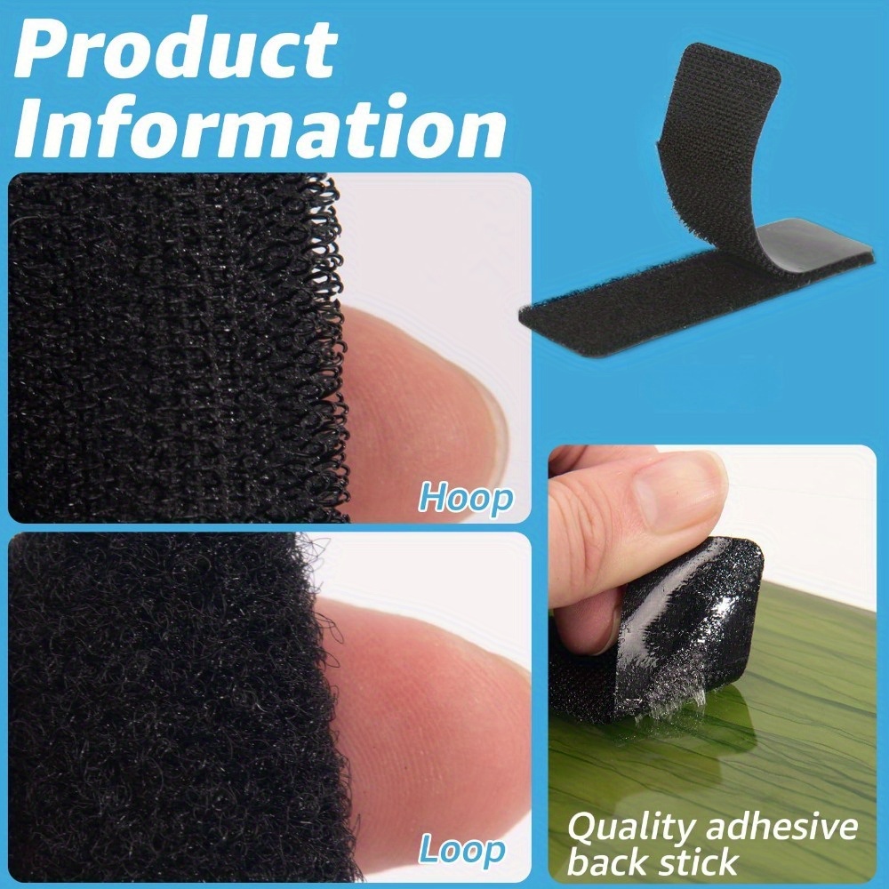 50/100pcs Black Self-Adhesive  - огляд і ціна Office Furniture Removal