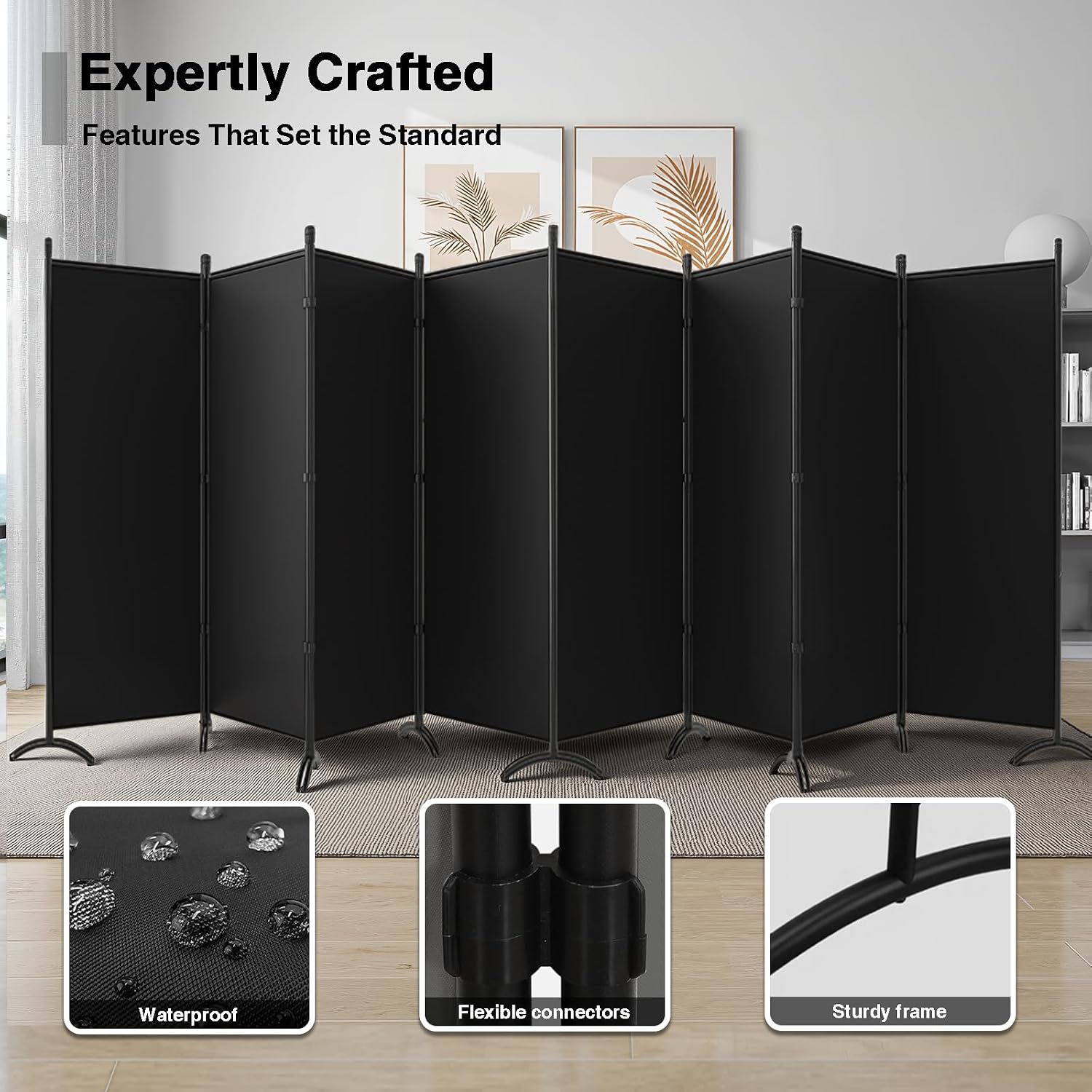 Room Divider-Folding Privacy S - огляд і ціна Partition Screen Divider