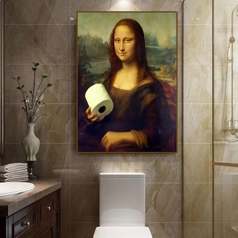 1pc Funny Abstract Bathroom To - огляд і ціна Office Furniture Used