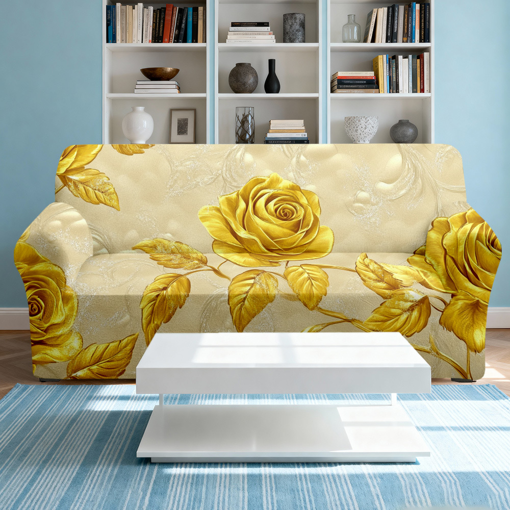 1pc Opulent Golden Rose Leaf P - огляд і ціна Office Furniture Removal