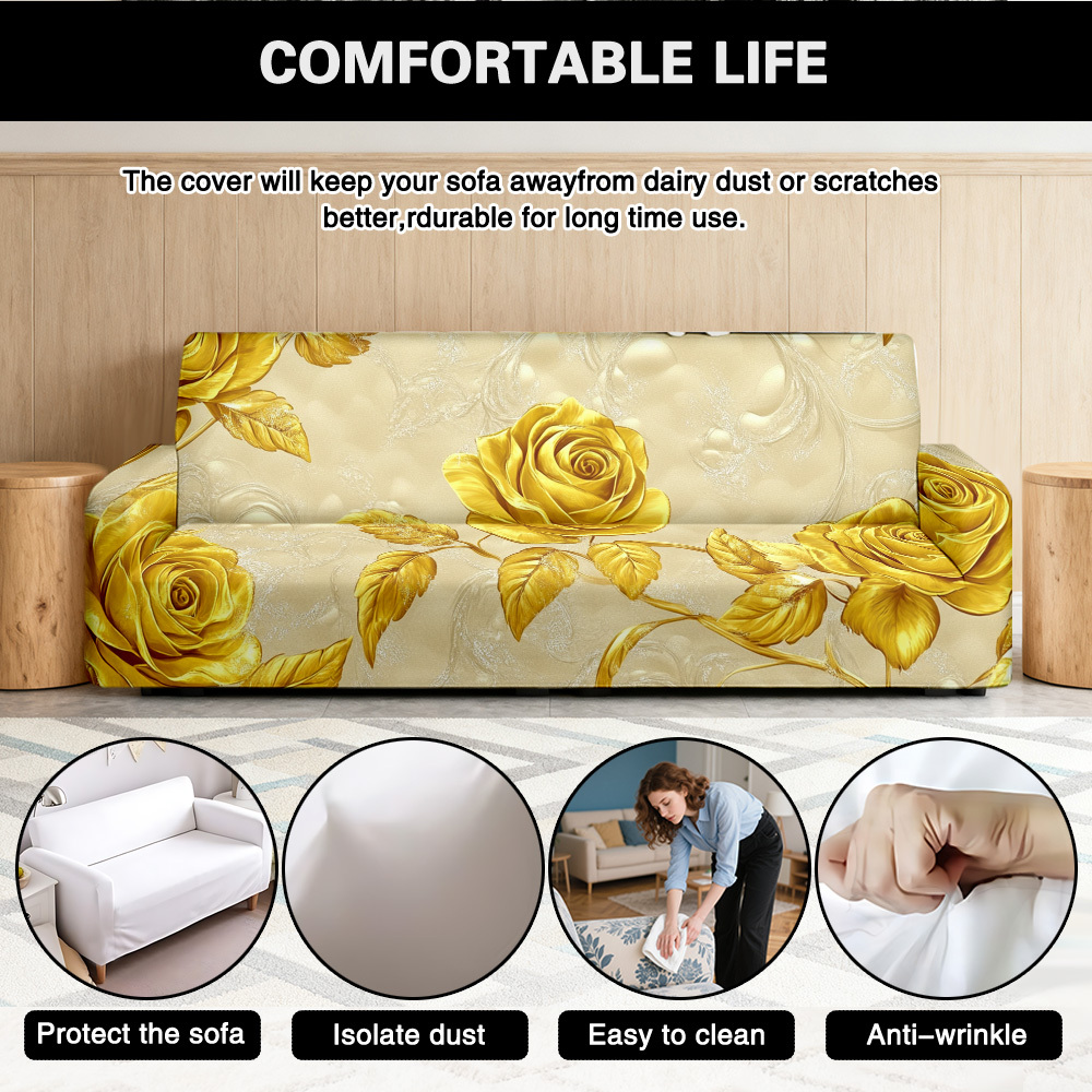 1pc Opulent Golden Rose Leaf P - огляд і ціна Office Furniture Removal