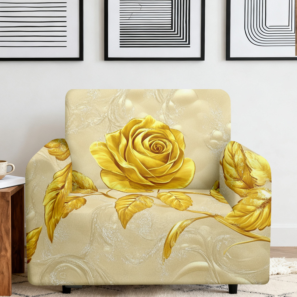 1pc Opulent Golden Rose Leaf P - огляд і ціна Office Furniture Removal