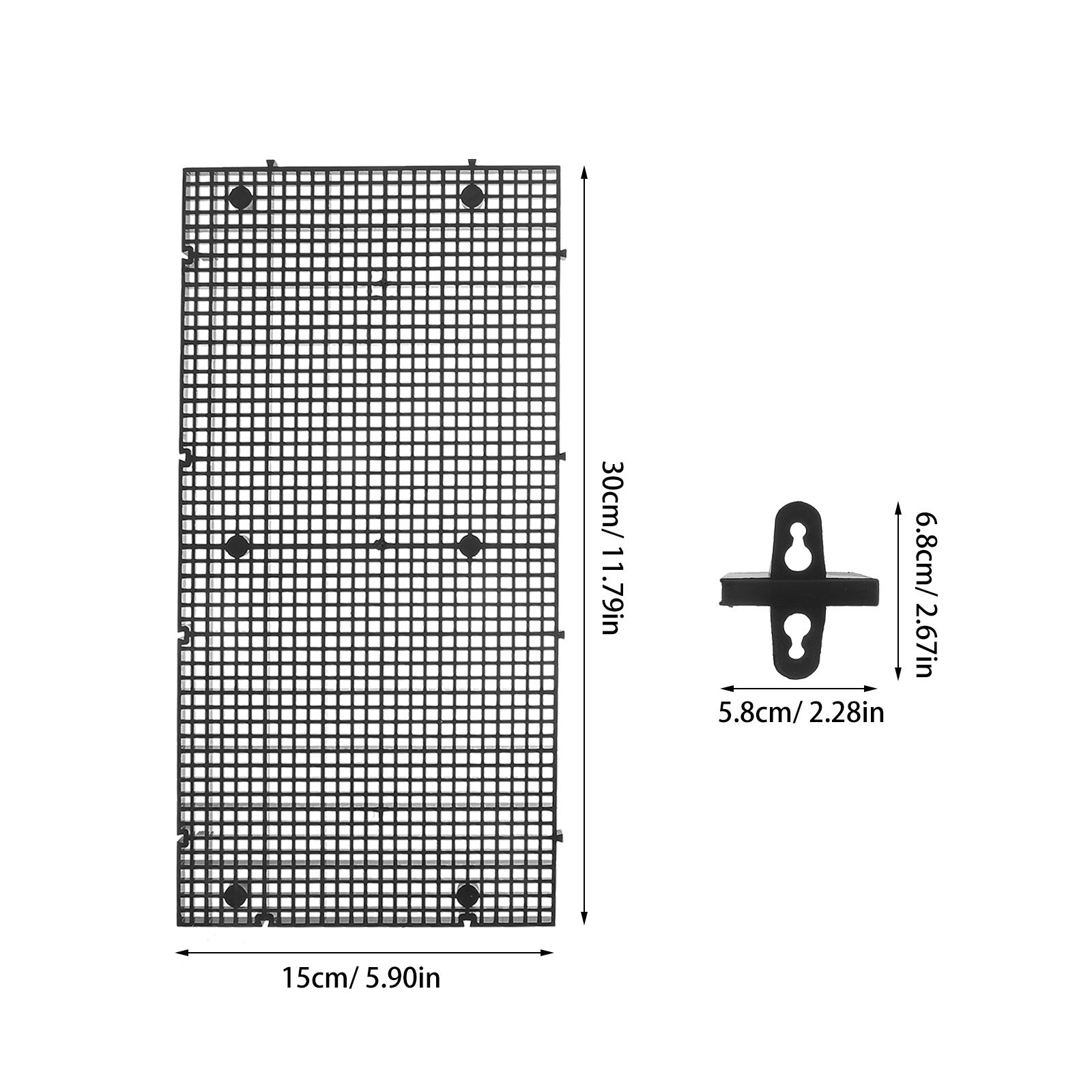 4pcs Fish Tank Isolation Board - огляд і ціна Partition Screen Divider