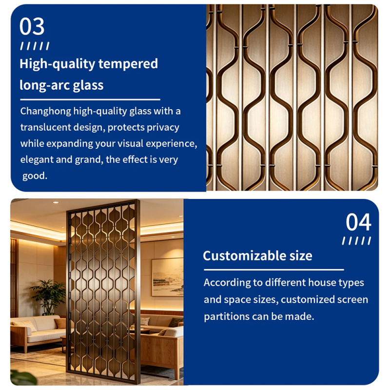 custom.Modern Design Stainless - огляд і ціна Partition Screen Divider
