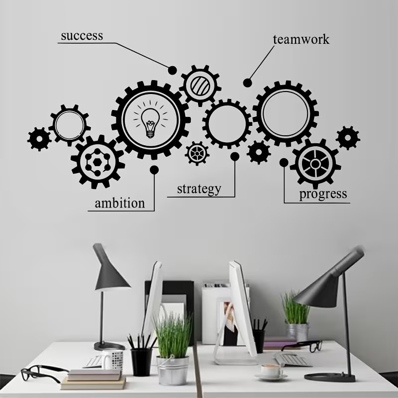 Removable Wall Sticker with Ge - огляд і ціна Office Furniture Removal