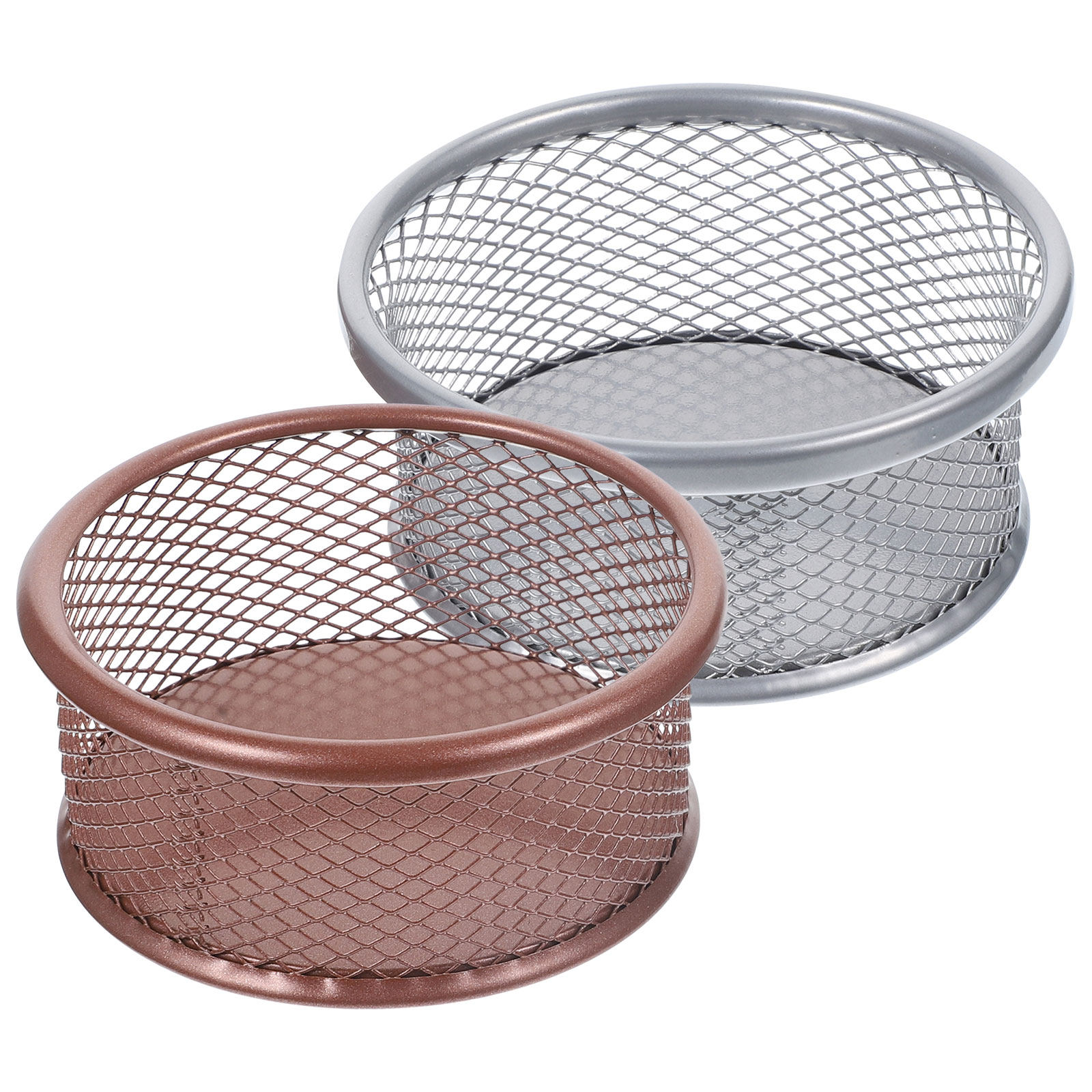 2Pcs Metal Paper Clip Holders  - огляд і ціна Paper Basket Mesh