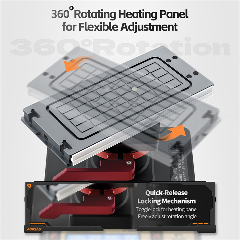QianLi PM89 360° Rotating Heat - огляд і ціна Partition Screen Divider