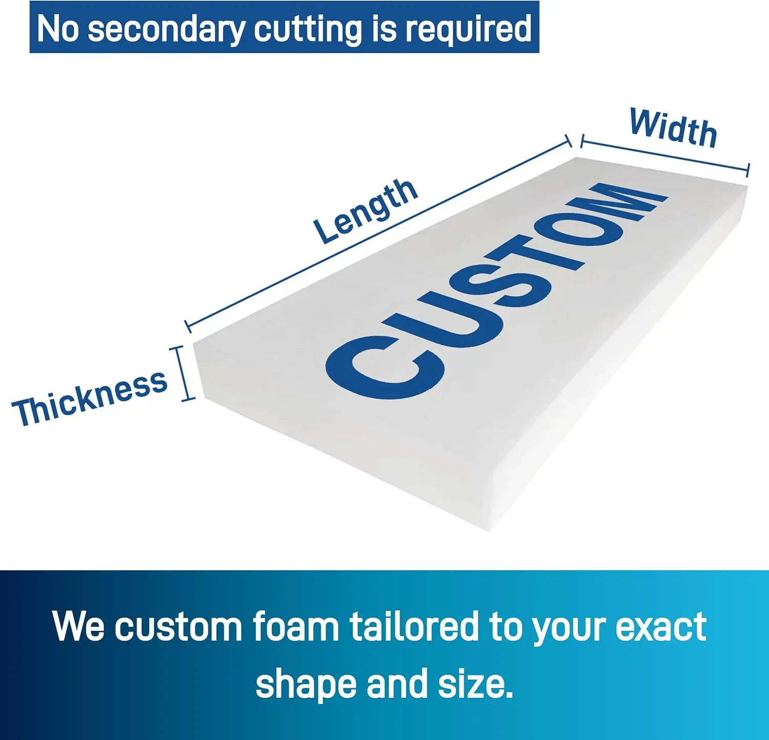 Custom Shaped Foam 45D Foam Fi - огляд і ціна Office Furniture Removal
