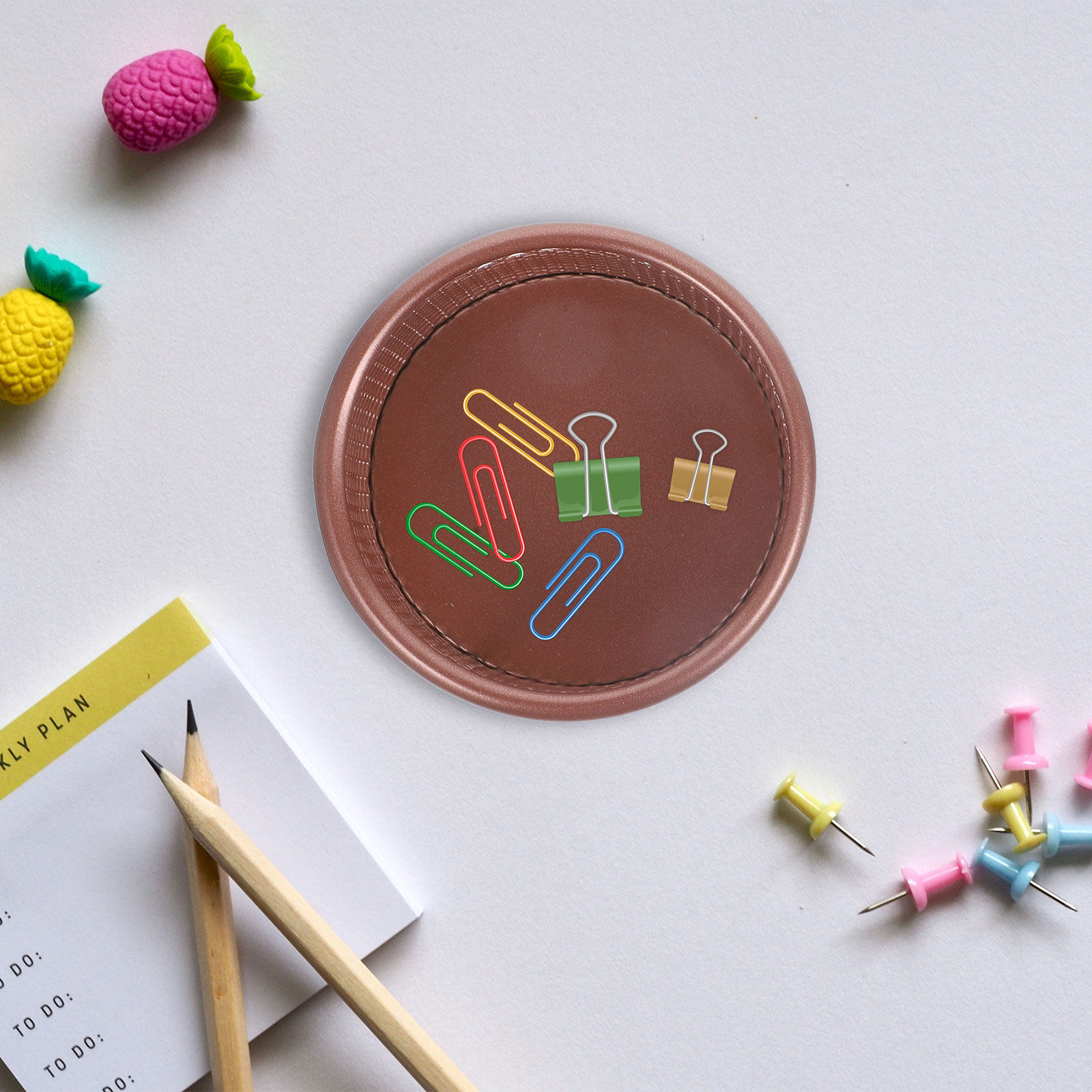 2Pcs Metal Paper Clip Holder M - огляд і ціна Paper Basket Mesh
