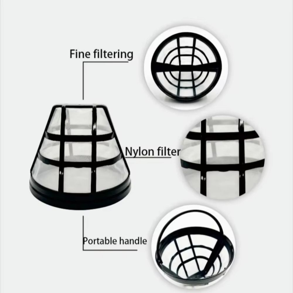 4Pcs With Handle Coffee Mesh F - огляд і ціна Paper Basket Mesh